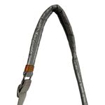 MZ Wallace Parker Metallic Silver Quilted Nylon Crossbody Bag Purse Photo 5