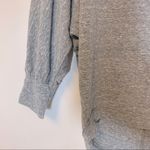Free People Free People We The Free Grey Wide Neck Shirt Size XS Photo 6