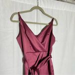 Pinkblush NWT Essue Pink Blush Mauve V Neck Maternity Faux Wrap Dress Size Small Photo 2