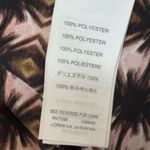 J.Crew  Petal in Shadow Diamond Print Pink Black polyester short Sleeve Tee sz 4 Photo 9