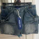 Aelfric Eden Eden Denim Skirt Aelfric Bow Photo 0