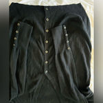 Worthington Black V-Neck Button-Up Women's cardigan Sweater small Photo 4