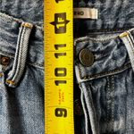 GRLFRND  Jeans Bobbi 28 What You Like Wash Distressed Frayed Hem Button front Photo 9