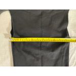 AQUA  Square Neck Sleeveless Knit Tank Top Black Fitted Stretch‎ XXS Photo 6