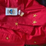 BNWT | ATLANTIC BEACH | NAUTICAL JACKET | FULLY LINED| HOODED | STAR SLEEVES Size L Photo 12