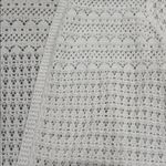 Charter Club  Open-Front white Knit crochet cardigan swim coverup Photo 3