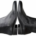 Markon Sandusky Boots 8 Black Leather Mid Calf Pull On Riding Western Equestrian Photo 9