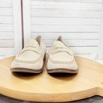 Vionic  Waverly Leather Penny Loafers Cream‎ Gold Shimmer 8 Photo 1