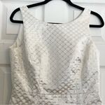 Dalia Womens 6 Gold Textured Sleeveless Dress Tailored Formal Classy Elegant Photo 1