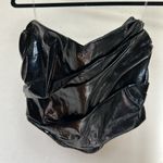 House Of CB ‎ Marla Black Faux Patent Leather Boned Corset Top 🤍 Photo 8