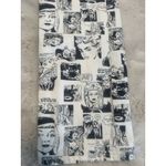 Reformation Comic High Rise Straight Leg Black /white Photo 3