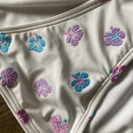 No Boundaries Embroidered Floral Bikini Bottom Photo 1