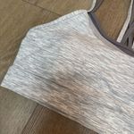 Zyia  Active Luxe Strappy Bra Grey Sports Athletic Photo 3