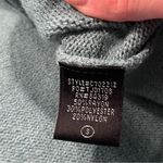 Cyrus NWT Aqua Fresh Green Sweater Knit Poncho Size Small Photo 7