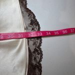 Bill Levkoff Cream Brown Halter Dress Bridesmaid Gala Cocktail Formal 12 Photo 7