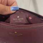 Kate Spade  Greta Court Glitter Ramey Crossbody Cherrywood Photo 7