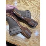 Born Banyan Comfort Shoes Women's 8 Brown Leather Slip On Round Toe Clogs S21 Photo 5