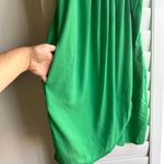 See U Soon Green Lace Trim Wrap Sheath Mini Dress size 0 Photo 4