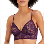 NWT INC International Concepts Women’s Lace Bralette | Size: L | Purple Dynasty Size L Photo 0
