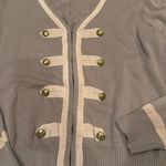 CAbi sweater- mocha and tan size large women’s academia work officecore classic Photo 1