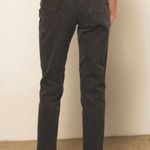 Levi's 512 Slim Fit Tapered Leg High Waist Mom Jeans in Faded Black Photo 8