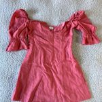 Wildfired stanza hot pink puff sleeve dress M Size M Photo 0