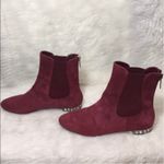 Modern Vice Rhinestones Heel Suede Boots Photo 3