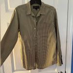 Abercrombie & Fitch  women’s green plain buttoned down shirt Photo 0