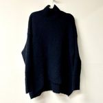 Showpo NWT  Luella Oversized Turtle Neck Jumper Sweater Navy Women's Size US 4 Photo 1