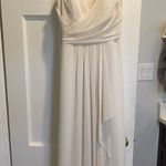 Hayley Paige Occasions Floor Length White Gown Photo 1