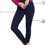Nine West Women's Denim Leggings Dark Indigo. Size S (4-6) Photo 11