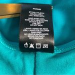 Catalina Swimwear Aquamarine One Piece Fully Lined Swimsuit Mesh Detail L 12-14 Photo 10