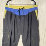 FREE PEOPLE MOVEMENT Spring Forward Cargo Balloon Pants in Black Combo, XL Photo 4