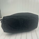 Gucci Vintage Black Nylon Shoulder Bag w Leather Trim and Silver-Tone Hardware Photo 9