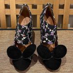 Marc by Marc Jacobs  Suede Toe Tip With Printed Fabric Retro Style Shoes Size 8 Photo 0