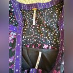 Free People  Women’s Rosebud Dress Tunic Top Size XS Oversized Sheer Purple Flowy Photo 7