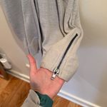 Free People Highway Zip Light Gray Vest Size Large Photo 4