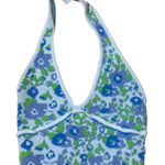 Princess Polly Sweater Knit FLoral Halter Tank Top Size XS/S Photo 0