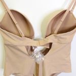 SKIMS  Deep Plunge Shapewear Bodysuit Thong Clay Size XL‎ Photo 3