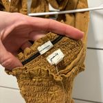 Aerie  Spring Fling Boho Eyelet Lace Halter Crossover Backless Smocked Dress NWT Photo 5