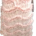 Speechless  Blush Pink Cocktail Mini Dress L Party Prom Hoco Sequin Tulle Layered Photo 3