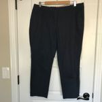 Boden Capri Dress Pants Navy Trousers Women's Size 12R Cropped‎ Workwear Cotton Blue Photo 1