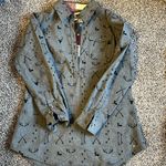 Legendary White Tails  Ladies Popover Firelight Flannel Tunic in Large Photo 0