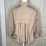 BCBGMAXAZRIA  Rain Peplum short trench Coat A-29 Photo 3