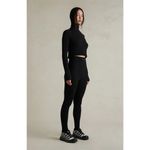 Fear of god ESSENTIALS Waffle Leggingsin Black Small New Womens Knit Pants Photo 13