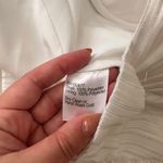 ADEIRLINA‎ Fragrant Jasmine Pearl Corset Mini Dress White NWT XL Photo 4