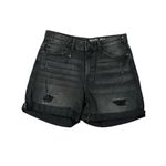 Noisy May  Black‎ Denim Distressed Jean Shorts Small NEW Photo 1