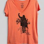 The Breakfast Club Classic film v neck peach colored t shirt ladies XX large Orange Size undefined Photo 0