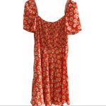 ZARA ✨ HP✨ orange floral dress ✨ Photo 7