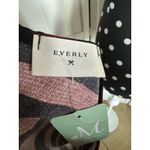 Everly Womens Dress Sz S Red Maroon Black Striped Tank Sleeveless NEW Photo 6